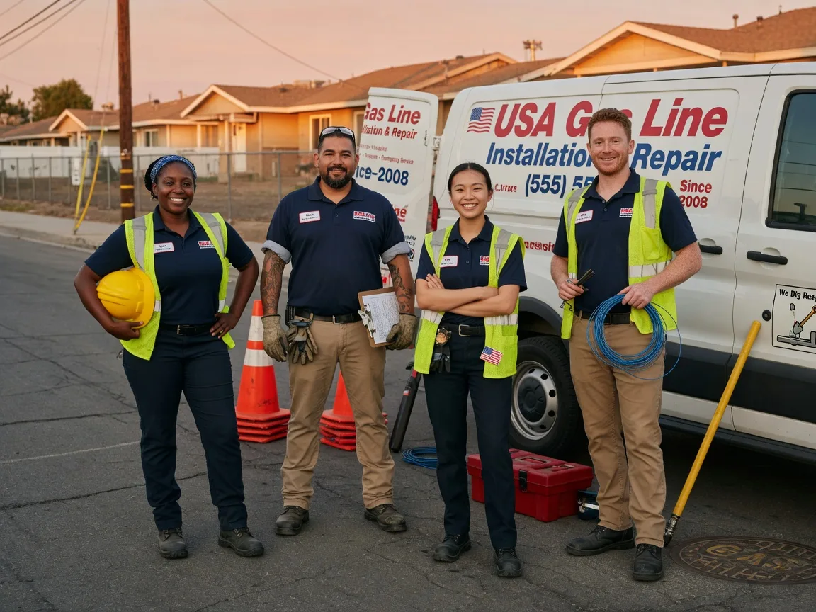 Gas Line Installation company in Ford City, PA